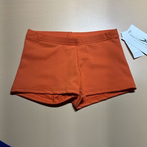 New! Motionwear Gymnastics Dance Shorts Child Intermediate Small 6x-7 Lot Of 3 - Picture 4 of 15